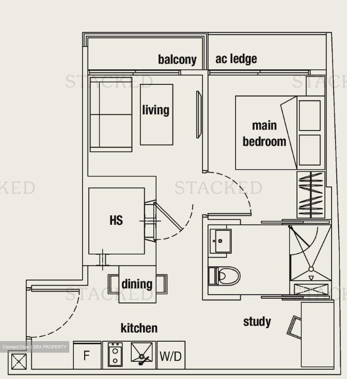Parc Somme (D8), Apartment #544891041